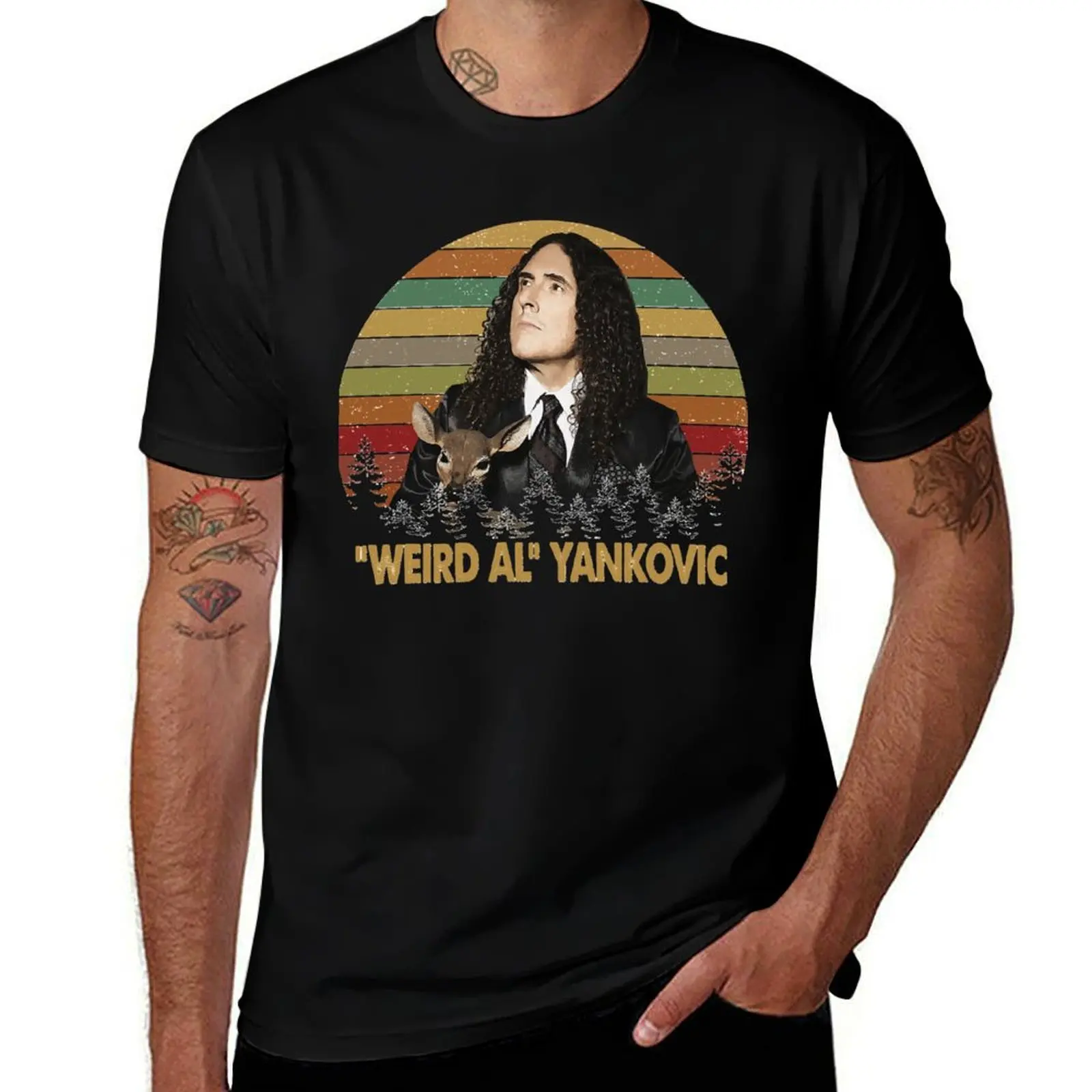 

Vintage Weird AL Yankovic Vinunicorn T-Shirt man t shirt cotton t shirts for man graphic funny T-Shirt