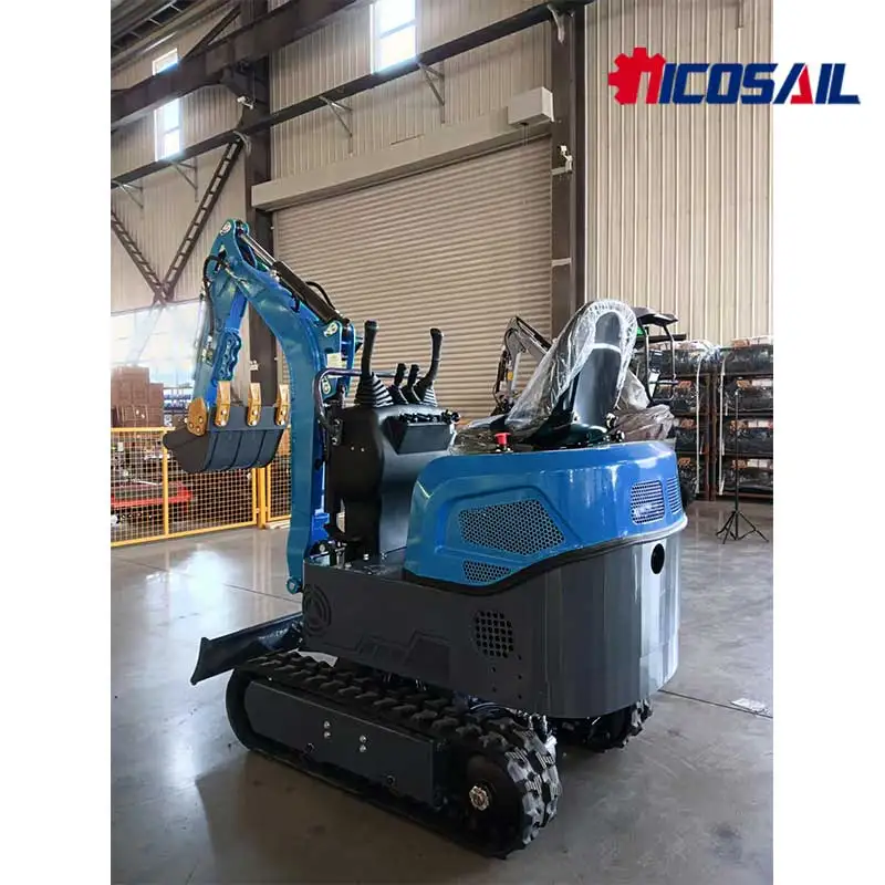 

Высокопроизводительный мини-экскаватор на гусеничном ходу — EPA/EUR5, совместимый для небольших строительных площадок фермы и сада.