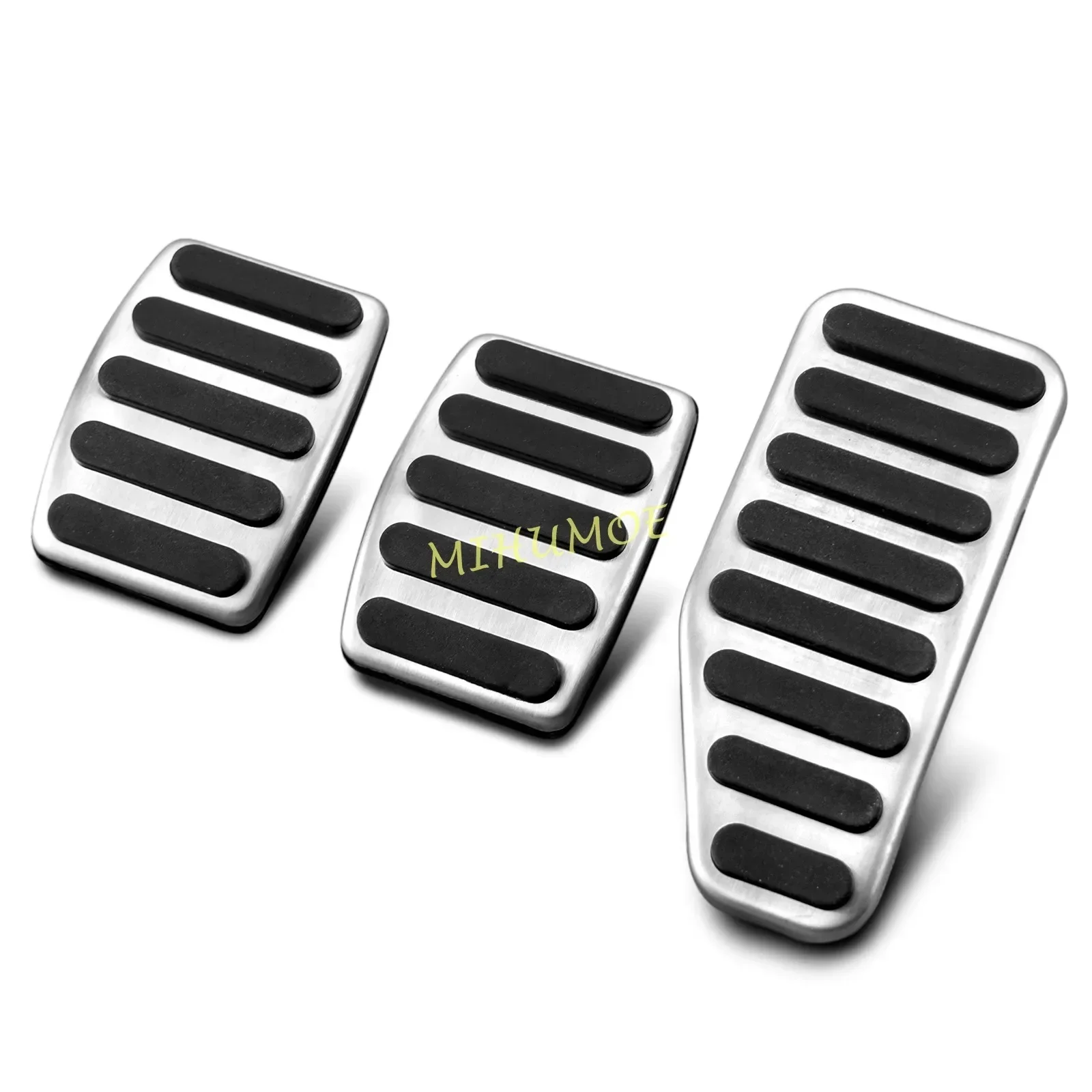 For Suzuki Jimny Swift Ignis Baleno 2011-2025 Stainless Steel Manual Clutch Brake Gas Pedal Cover 2019 2020 2021 2022 2023 2024