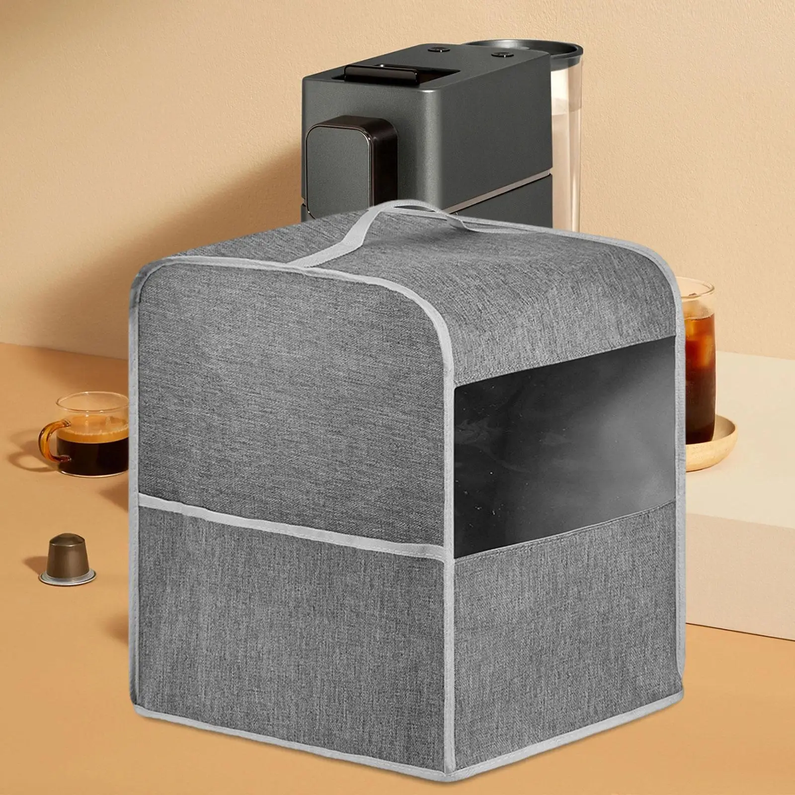 

Coffee Maker Dust Cover Multifunctional Universal Cleaning Storage