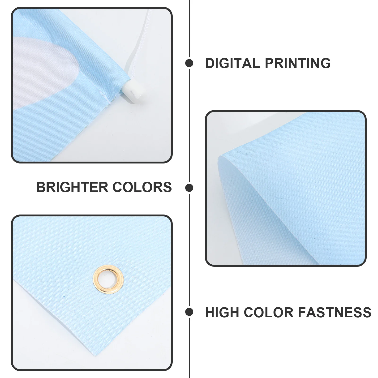 

2Pcs Easter Door Curtain Creative Design Fashionable Pattern Washable Reusable Eco Friendly Door Flag for Porch Window Party