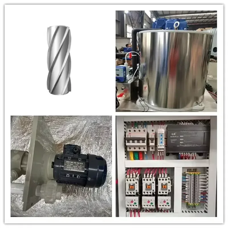 Haiyue 1 Ton Seawater Flake Ice Machine for Fishery /Fishing Vessles Commercial Salt Water Flake Ice Maker Marine Ice Maker
