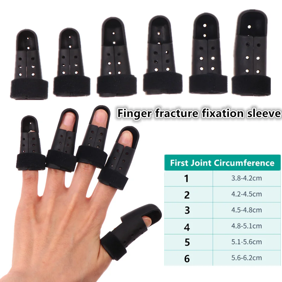 Finger Splint Brace Adjustable Support Arthritis Joint Pain Relief Orthopedic Medical Hand Support Protector Injury Aid