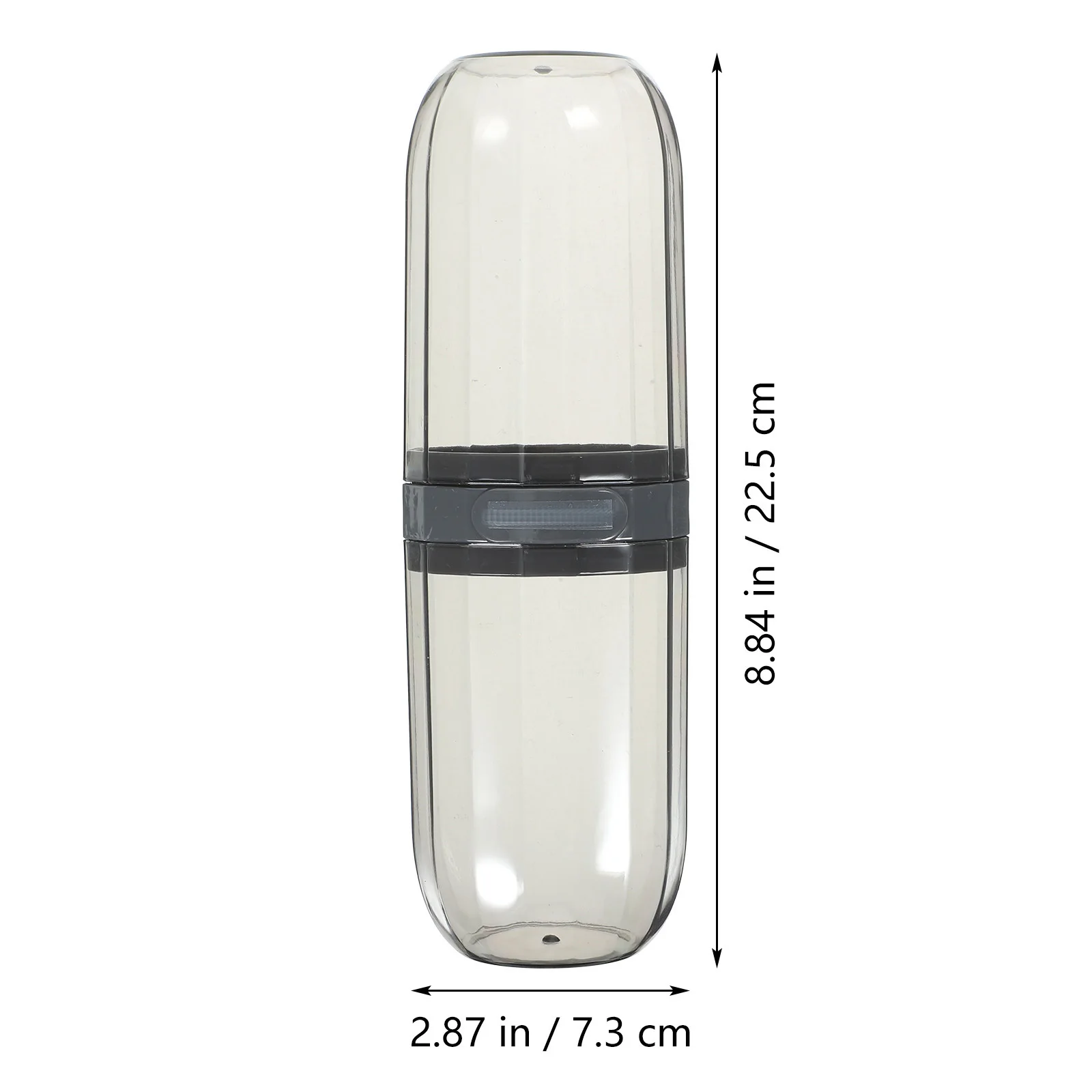 حقيبة فرشاة أسنان محمولة للسفر، منظم خفيف الوزن للاستخدام المنزلي والمدرسة في الهواء الطلق، حامل فرشاة أسنان للسفر #3