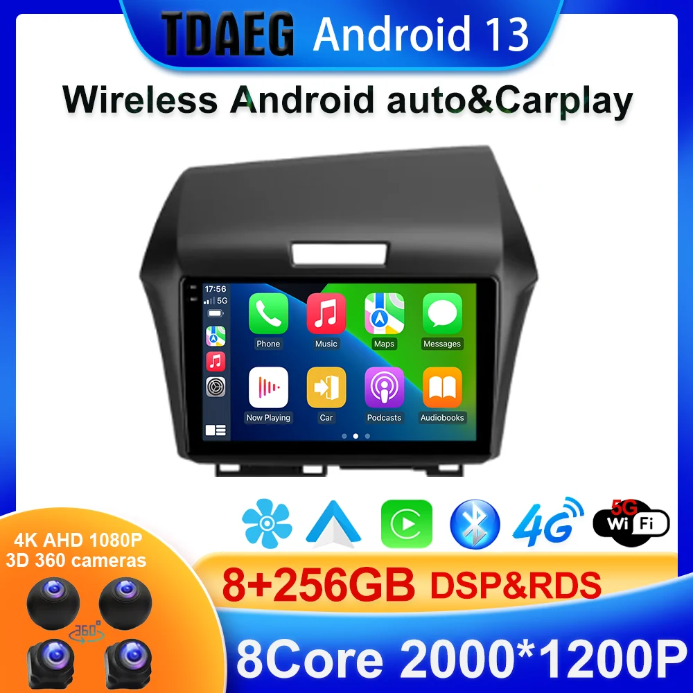 Android 13 For Honda Jade 2015 - 2020 Right hand driver Car Radio Multimedia Video Player Navigation GPS No 2din 2 din DVD