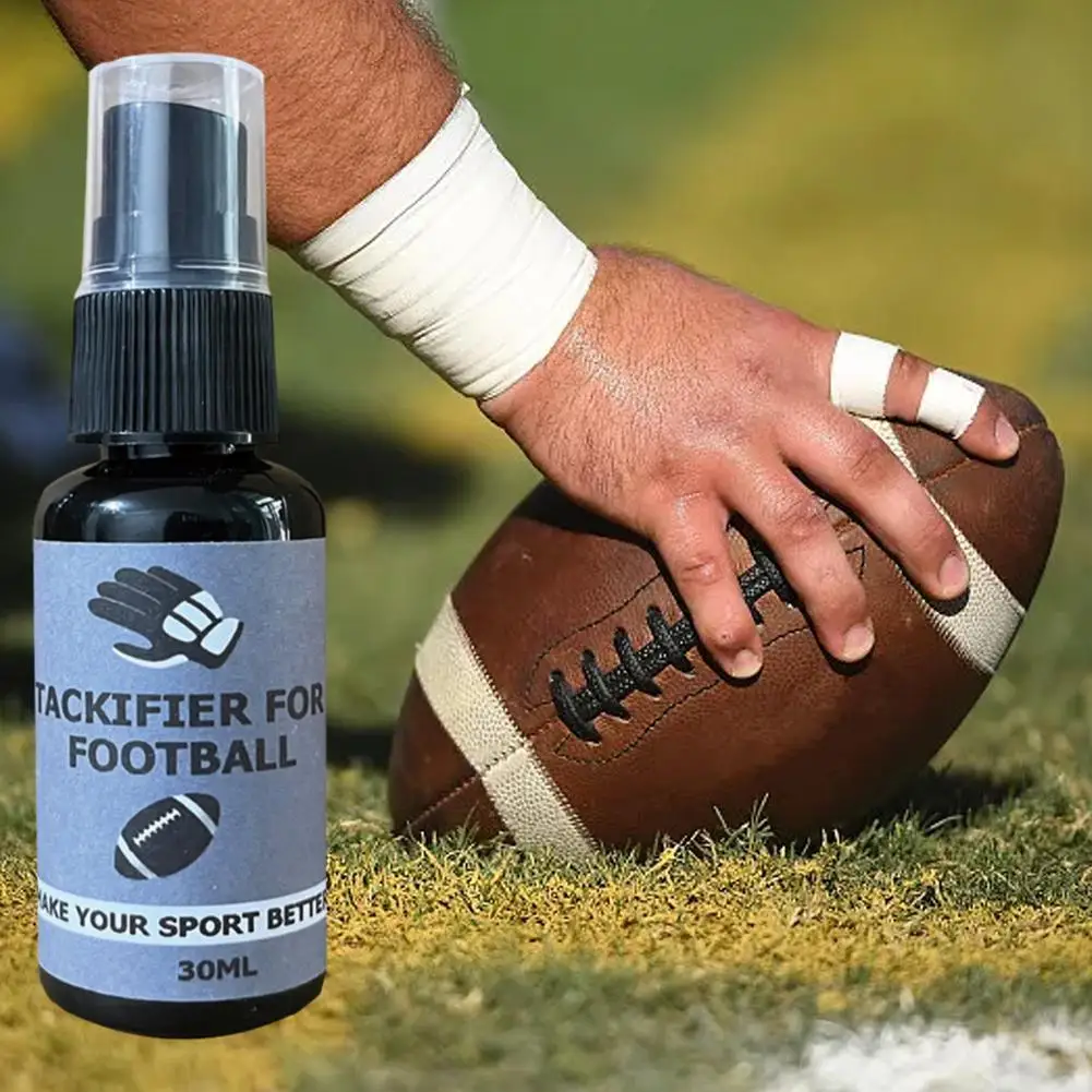 Rugby Football Grip Spray 30ml Antiskid Goalkeeper Antiskid Tackifier Grip Gloves Tackifier Soccer Goalie Spray Extra Spray A1G2