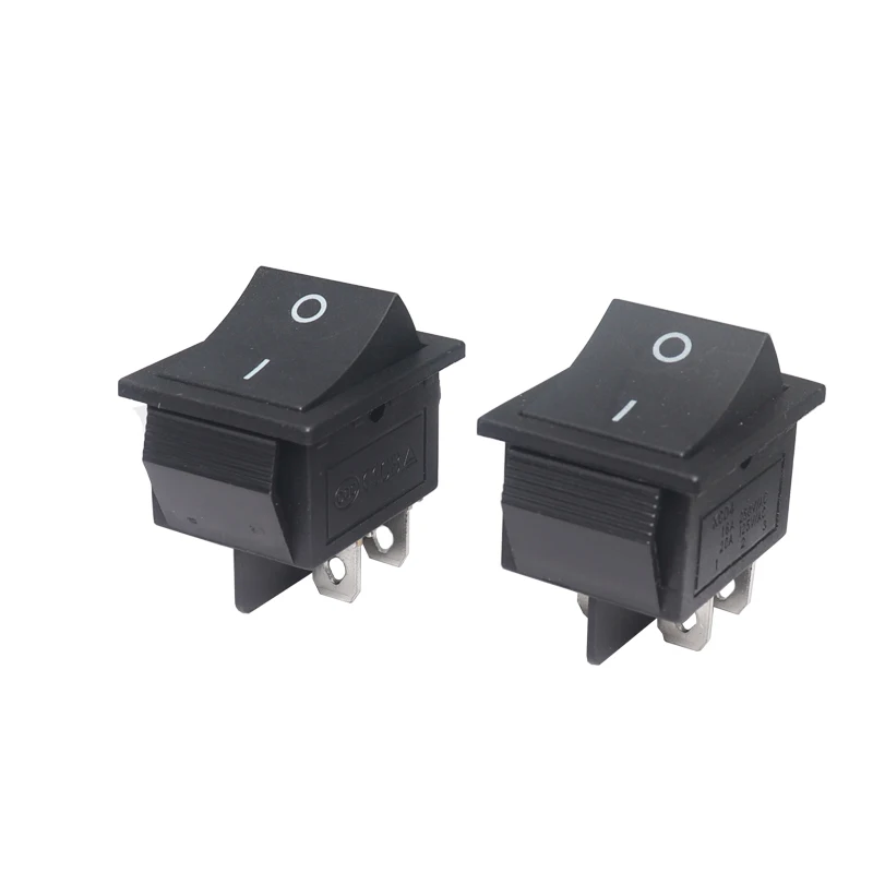 【5PCS】40A 12V DC 4 Pin 2 Position Switch ON Off Toggle Switch 30A 250V AC 120V T125 KCD2 KCD4