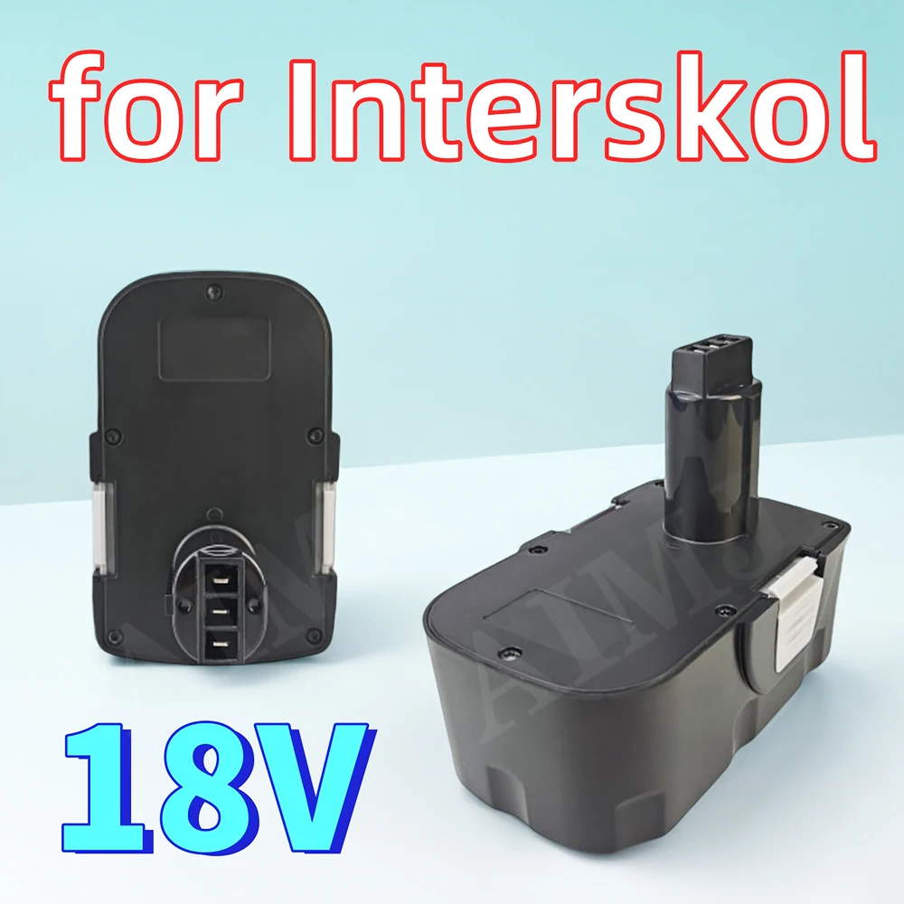 

Replacement Cordless Drill Battery Brand 18V 6800mAh Ni-CD Battery for Interskol H18 Power Tool