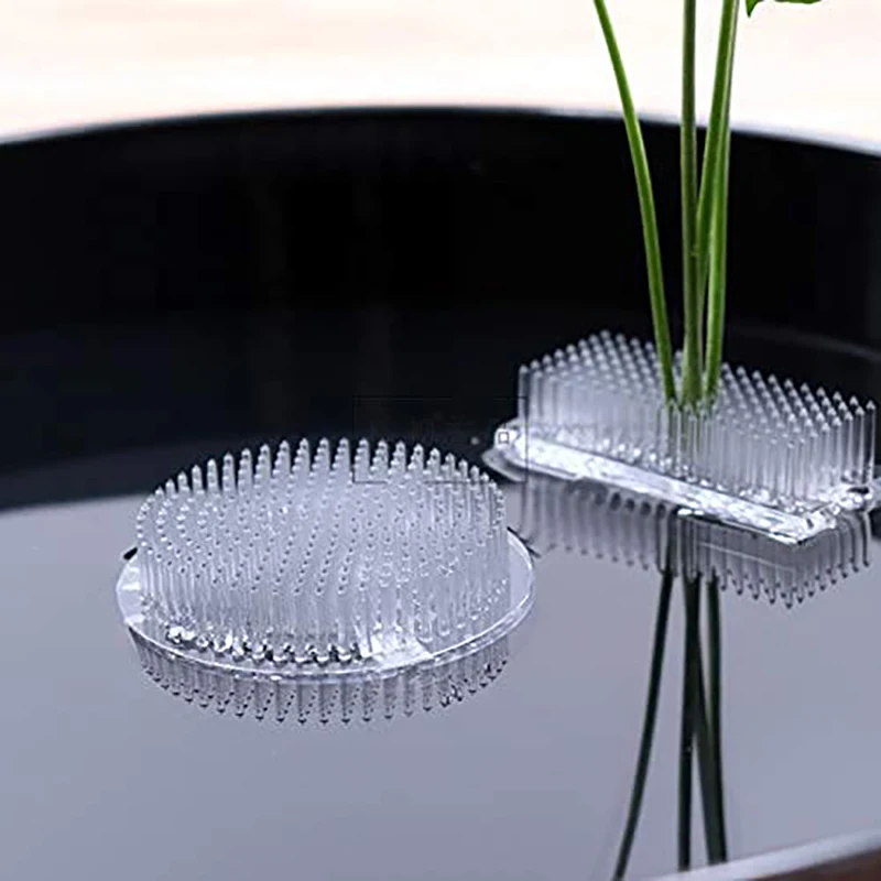 

Round Flower Base Holder Spiky Frog Fixed Tool Floral Ikebana Kenzan Arrange Art Fixed Tools Flower Arrangement Floral Decor Pot