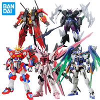 Bandai GUNDAM BUILD METAVERSE Anime Figure HG Strike Freedom Rouge Action Figure Shin Buring Gundam 00 Diver Arc Plastic Model