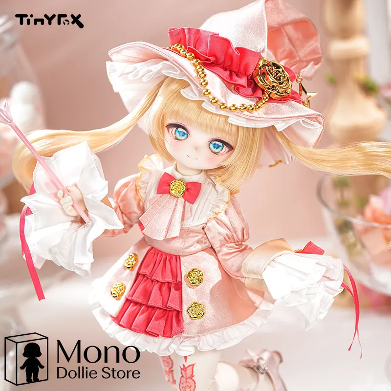 

New Tinyfox Official 1/6 Flora Misty Action Figure Mjd Joint Movable Doll Bjd 2d Collect Model Doll Full Set Birthday Xmas Gift