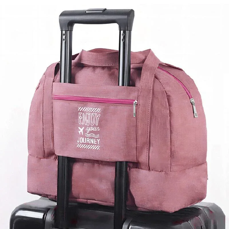 Double-Layer Waterproof Travel Bag for Gym & Swimming -Portable Handheld Dry/Wet Separation Cosmetic Toiletry Storage Unisex Bag