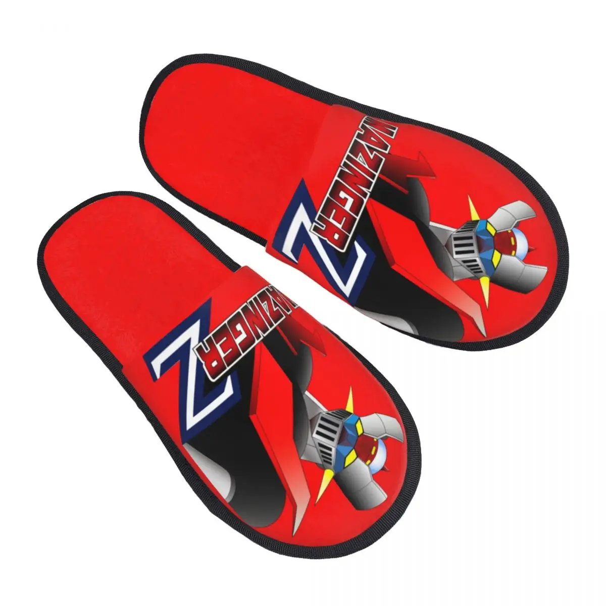 Mazinger Z House Slippers Women Soft Memory Foam UFO Robot Anime Manga Slip On Bedroom Slipper Shoes