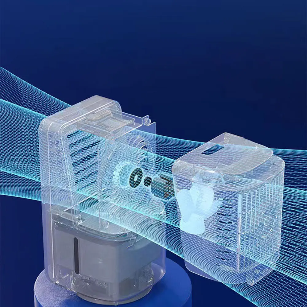 Маленький электрический вентилятор, воздушный охладитель, мини-вентилятор для кондиционирования воздуха, бытовой одиночный холодильный USB-вентилятор для настольного охлаждения