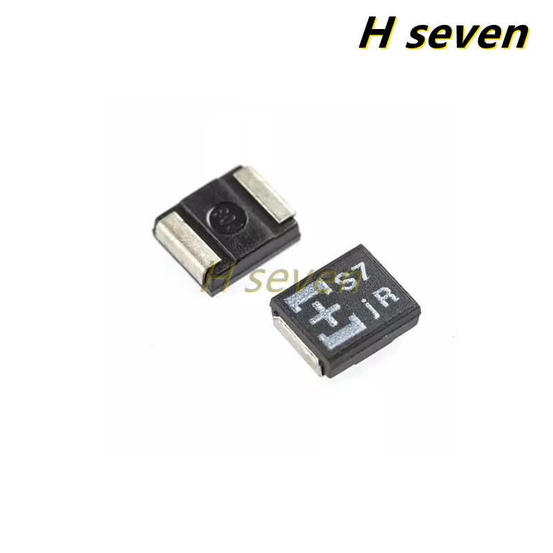 10pcs 3528 B Type Low ESR 6TPC47MB 6.3V 47uF SMD Polymer Tantalum Capacitor