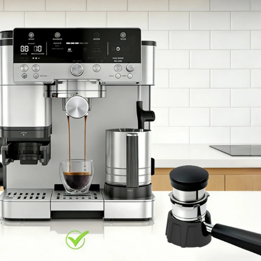 1PCS Coffee Portafilter Holder, Espresso Tamper Station Stand, Coffee Filter Bracket for Barista Accessories view 4