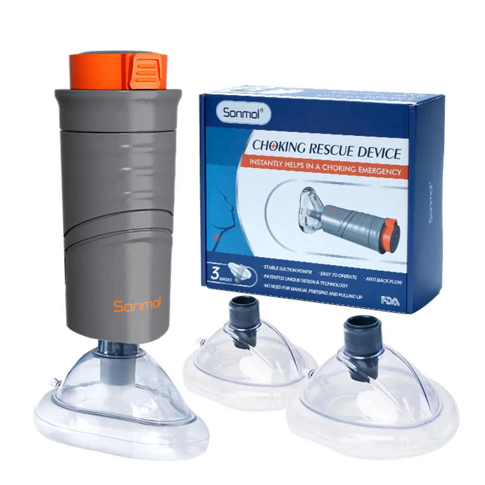 

Portable Anti Choking Device Strong Suction Home Emergency Kit First Aid Airway Assist Device Heimlich Maneuver Device