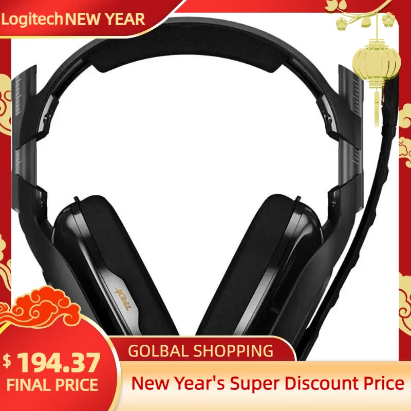 

Logitech NEW Astro A40 TR Gaming Headset with Mic Professional Noice Cancelling Gaming Headphones for Xbox/PS Laptop headset