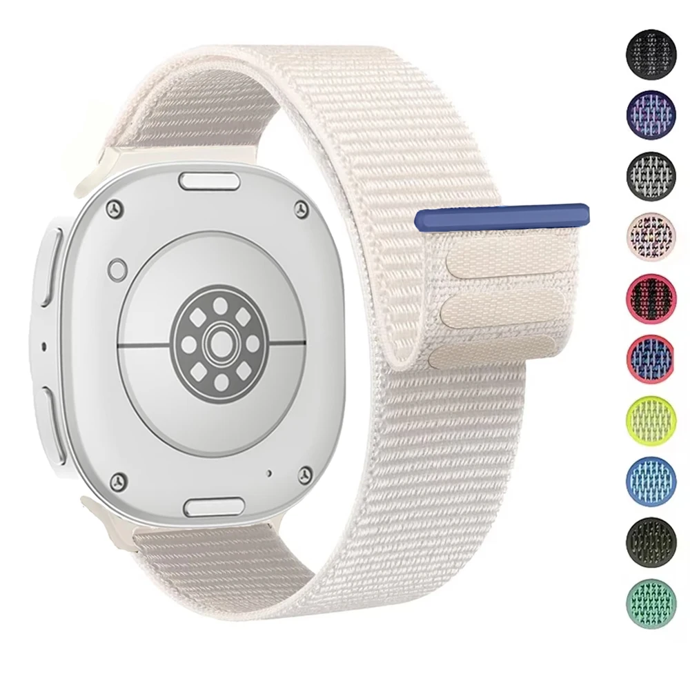 

Nylon Loop for Samsung Watch 8/8 classic band 40mm 44mm 46mm Accessories sport elastic belt brecelet correa Galaxy watch 8 strap