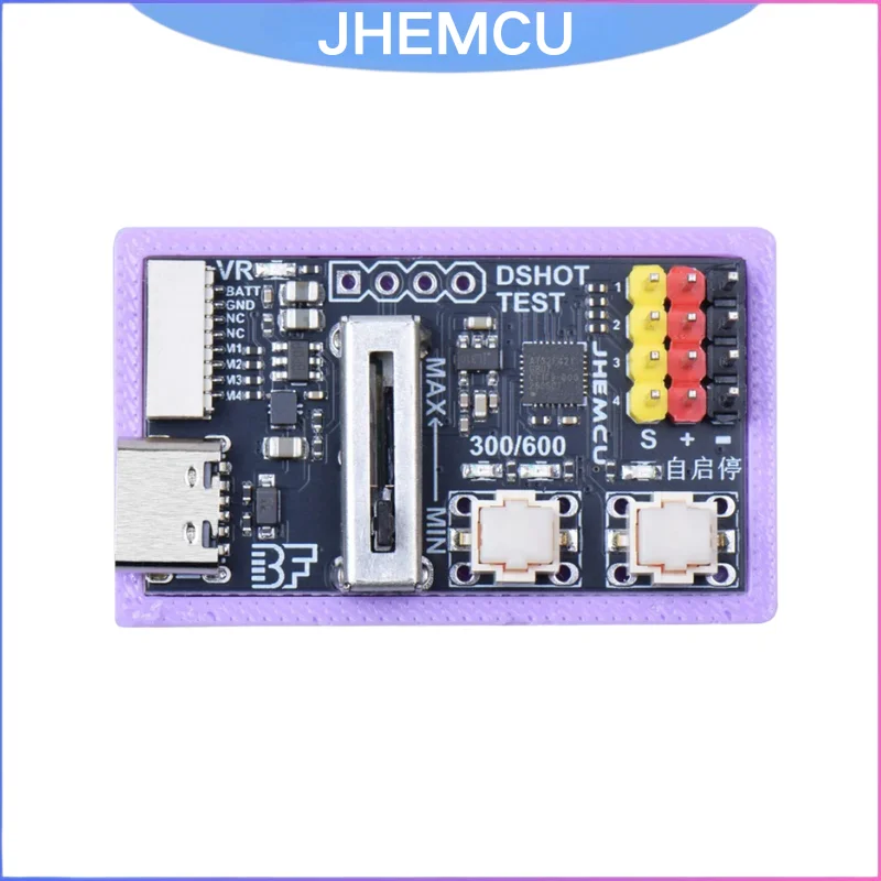 JHEMCU DSHOT ESC Tester Module, DSHOT300 DSHOT600 Signal Generator Brushless ESC Test Tool for FPV Drone