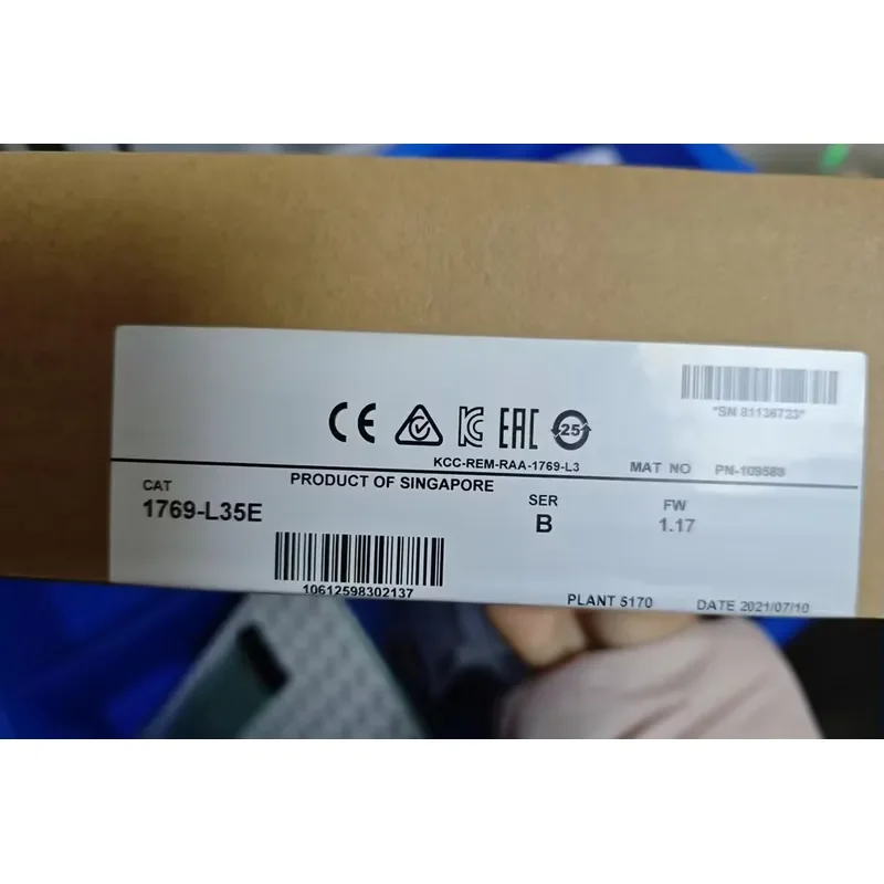 

Brand new 1769-L35E Brand new and unopened 1769 L35E Fast delivery