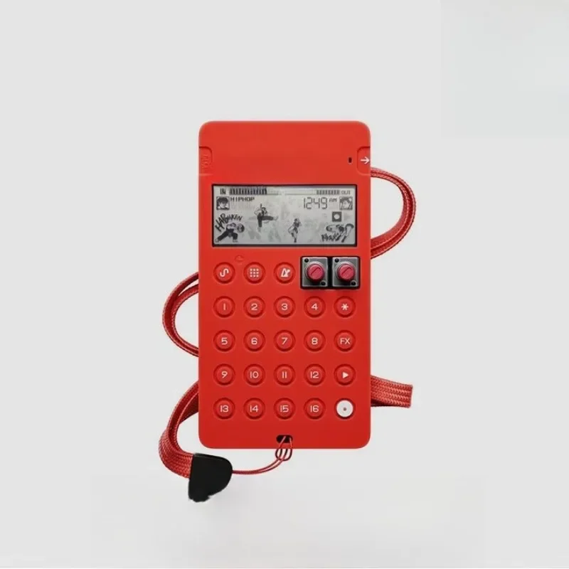 Pocket Synthesizer, Convenient Sampler, Built-in Microphone Sequencer