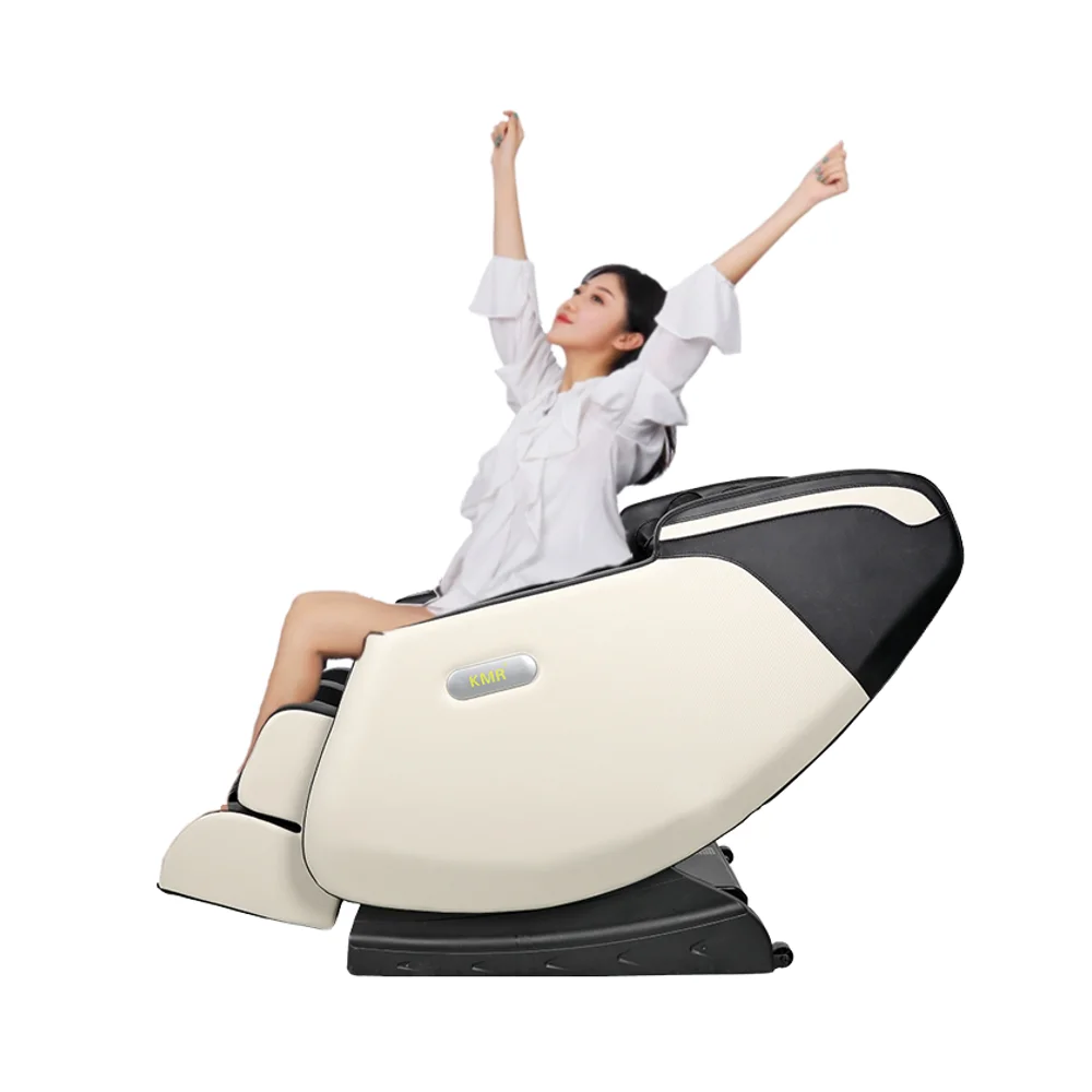 

SL Track 4D Full Body Leather Massage Chair Zero Gravity Folding Recliner with Shiatsu & Heating for Waist Application