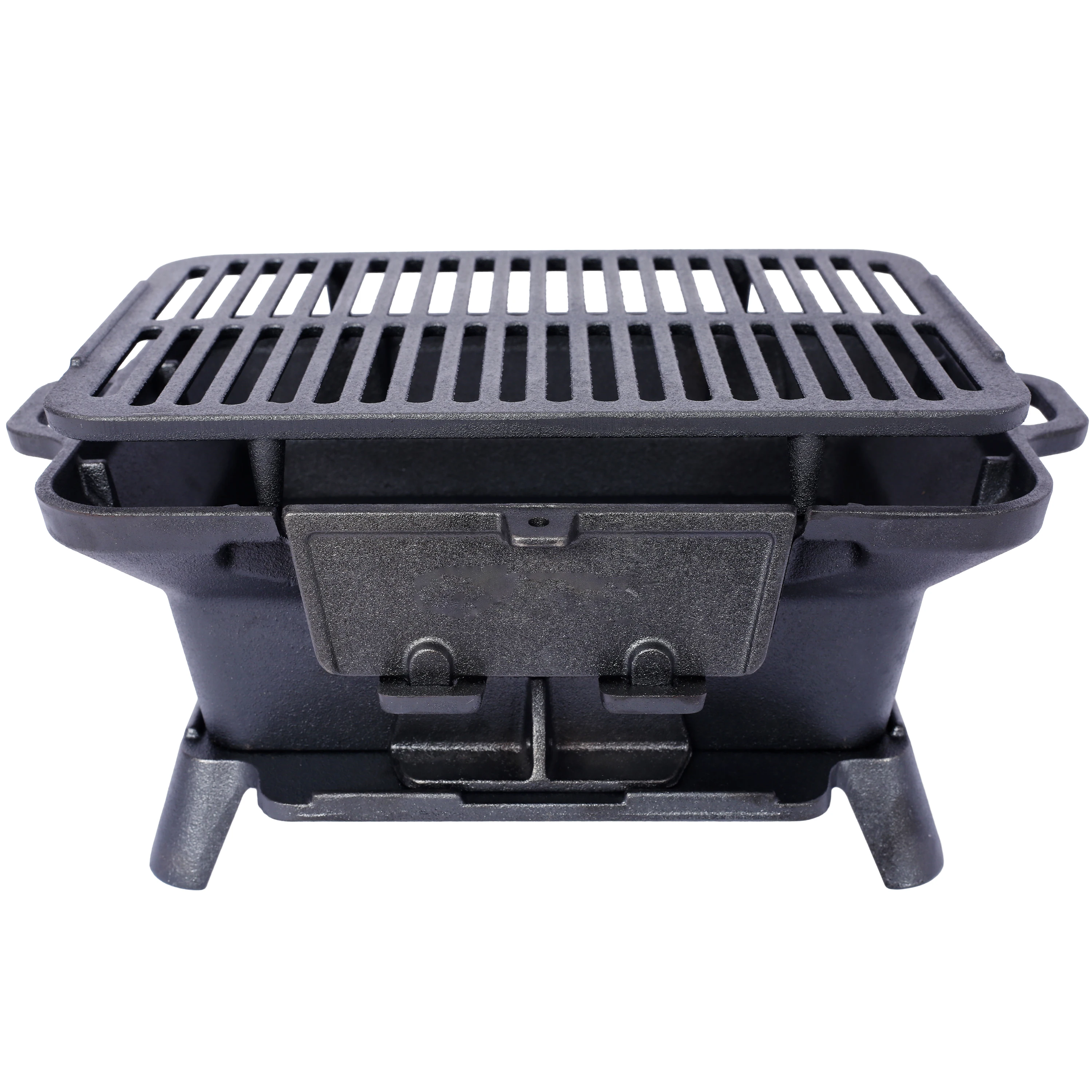 

Outdoor Charcoal Cast Iron Barbecue Grill Thickened Outdoor Small Family Party Barbecue Grill