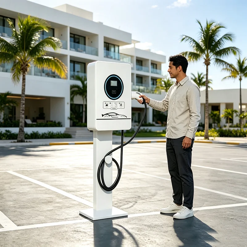 120kW CCS2 Dual Gun DC Ultra Fast EV Charging Station OCPP 2.0 Outdoor Large Capacity Public Charging Pile
