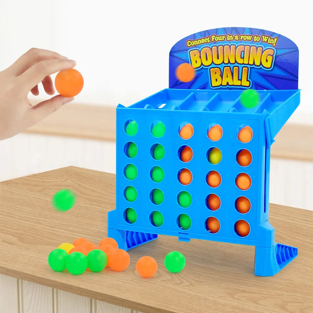 Desktop Puzzle Double Player Catapult Fun Quadruple Ball Mini Competitive Finger Projection Game Toy Party Board Game