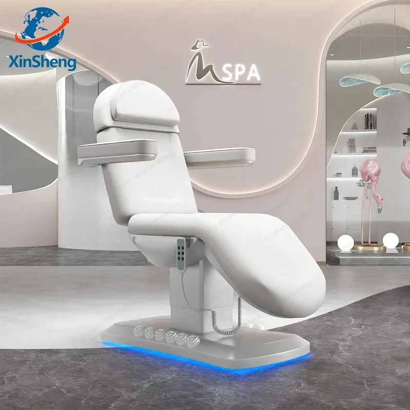 XingSheng Electric Beauty Care Bed Facial Hydrotherapy Massage Table Salon Chair Eyelash Beds Foot Massage Chairs SPA Furniture