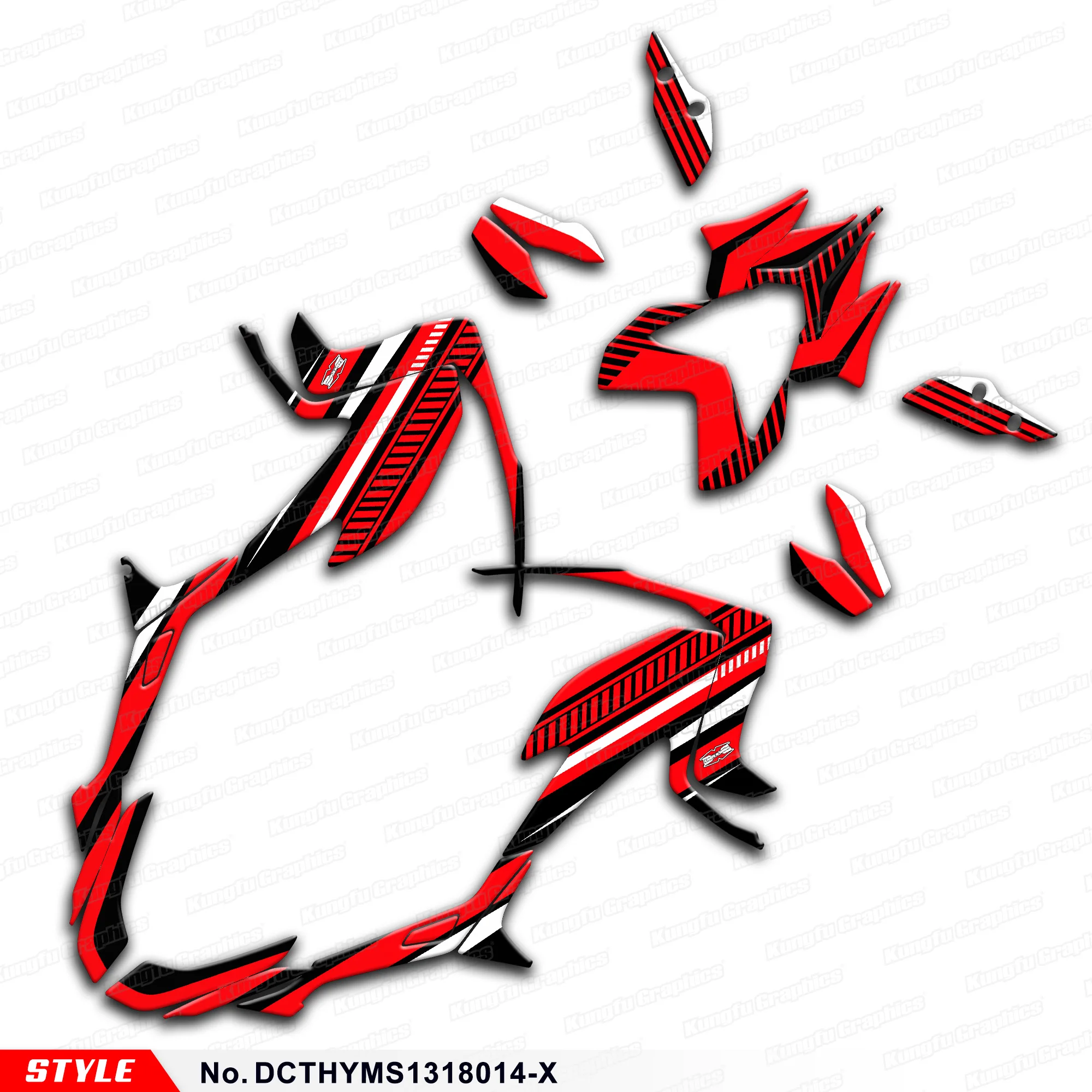 

Набор графических наклеек JY Racing для Ducati Hypermotard Hyperstrada 821 939 2013 2014 2015 2016 2017 2018, DCTHYMS1318014-X