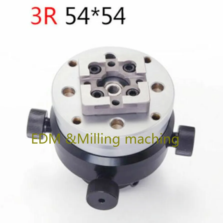 CNC EDM Electrode Holder / Calibrating Head For EDM Machine 3R 54*54 Positioning Model Accuracy ±0.002mm