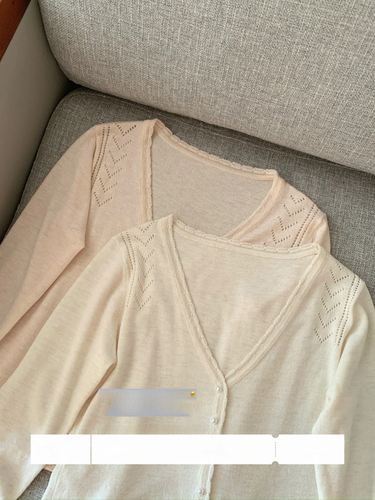 

Lukira Spring Breathable Hollow out Long Sleeve Knitted Open Cardigan Women's Thin Sun Protection Top Soft Nylon Blend Casual...