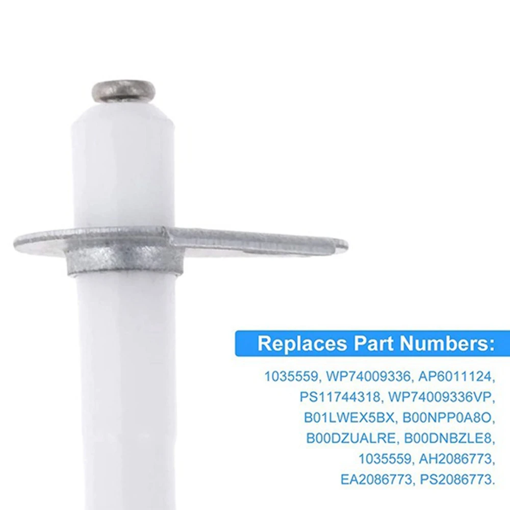ABHU 4 Piece Microwave Oven Spark Igniter Electrode Replacement For Whirlpool 74009336 AP6011124 PS
