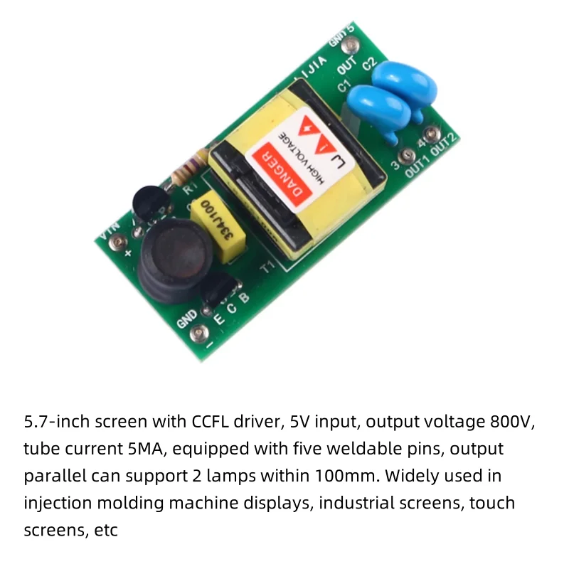 5V naar 800V inverter moederbord boost board hoogspanningskaart LCD-scherm lamp circuit driver board CCFL omvormer