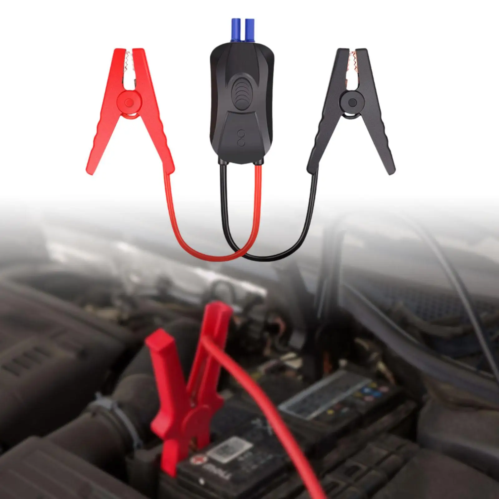 Car Portable Battery Starter Cable Heavy Duty Jumper Booster Wire Conductive Clip for 1