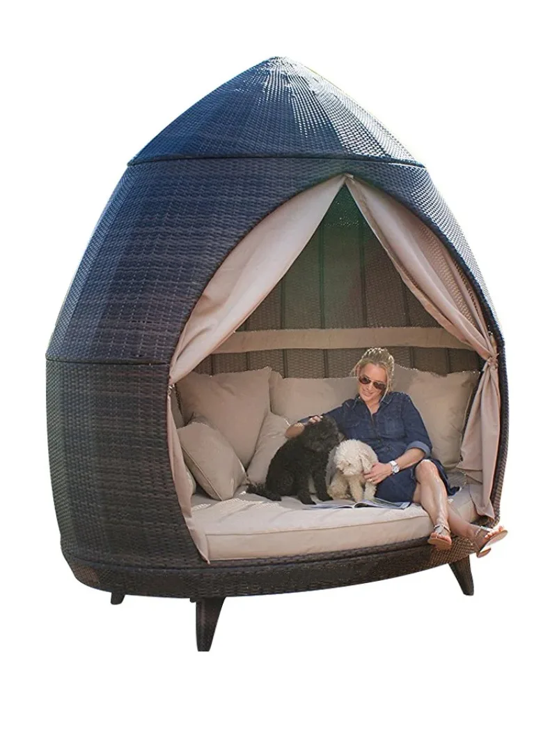 

Уличная кровать, клетка для птиц, кровать из ротанга, диван из ротанга, курортный отель, пляжная кровать, гамак