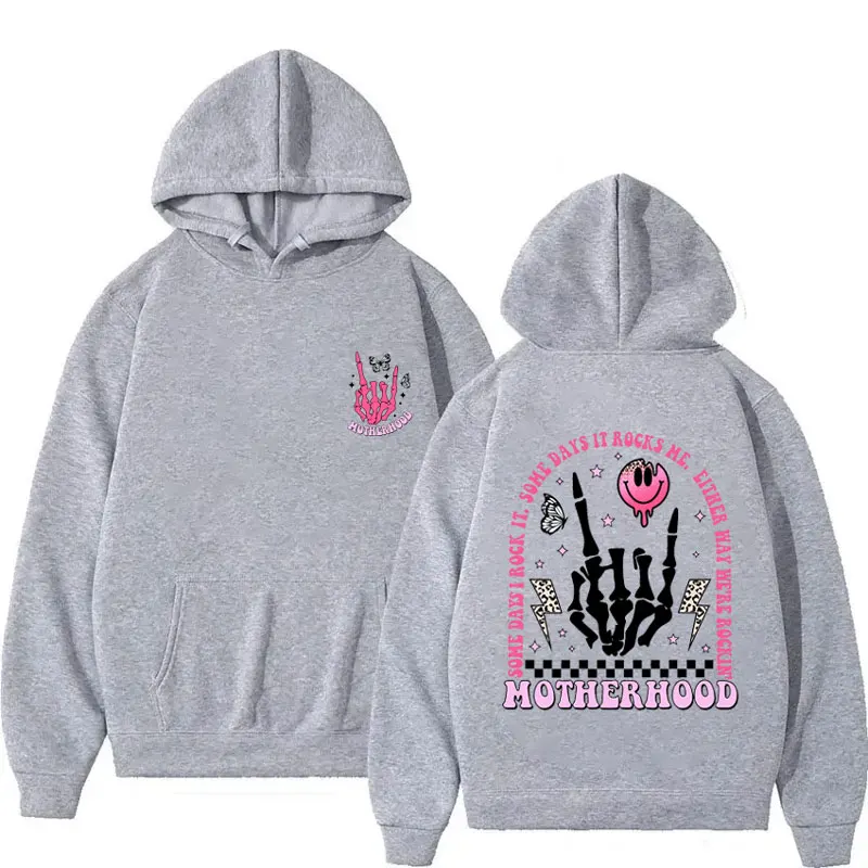 

Hoodies Motherhood Some Day I Rock It Sweatshirt Tops High Quality Sweatshirt Loose Fashion Hoodie Women's Comfortable Pullover