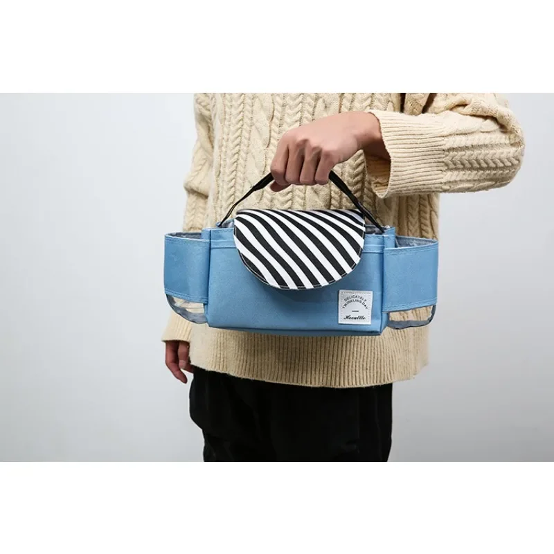 Tas gantung Kereta Bayi, Aksesori kereta bayi luar ruangan gantung botol tas popok keranjang penyimpanan portabel