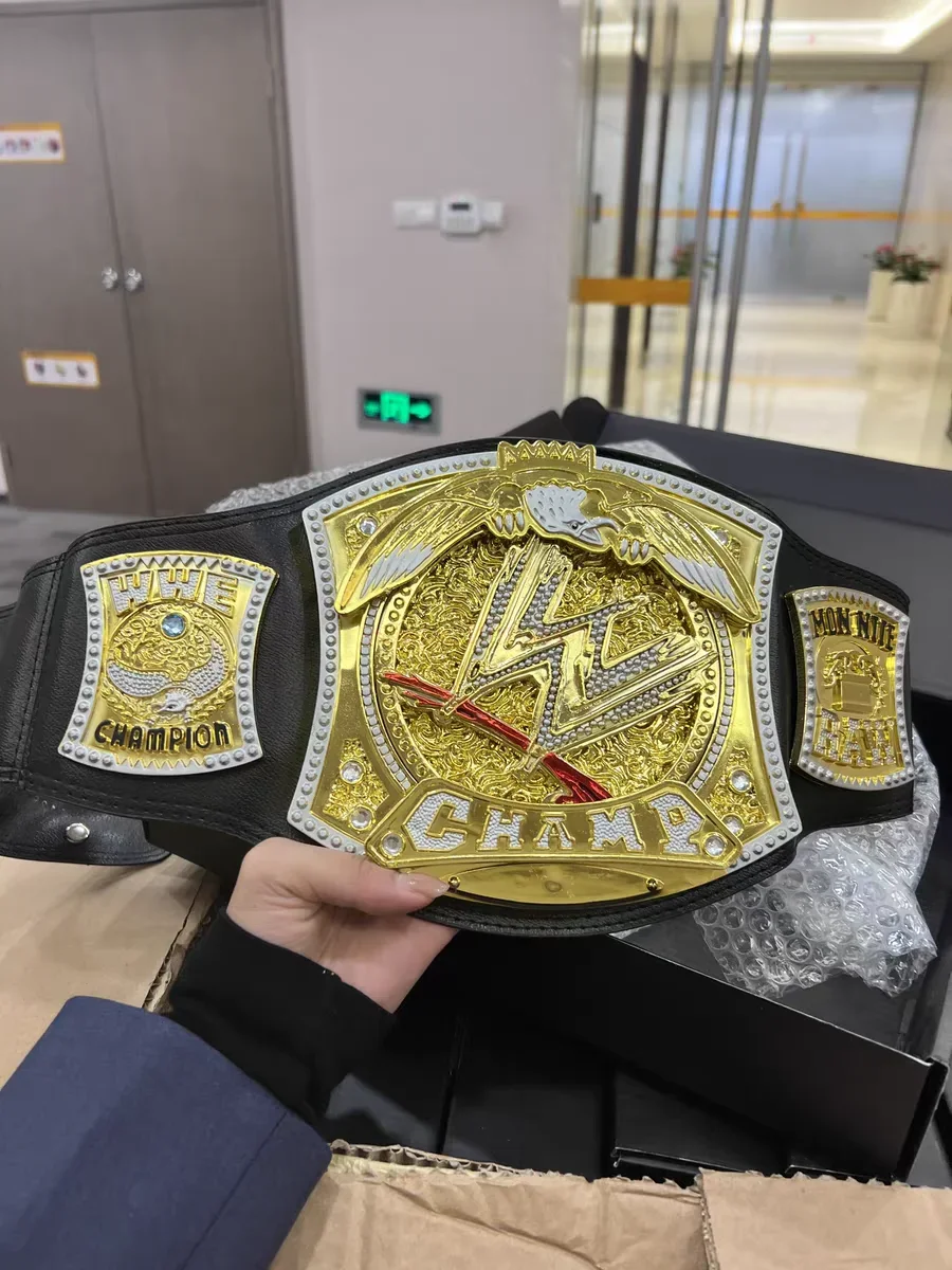 95cm Wrestler Championship Gold Belt Action Figure personaggi occupazione Wrestling Gladiators Belt Anime Figure Toys Boy Gifts