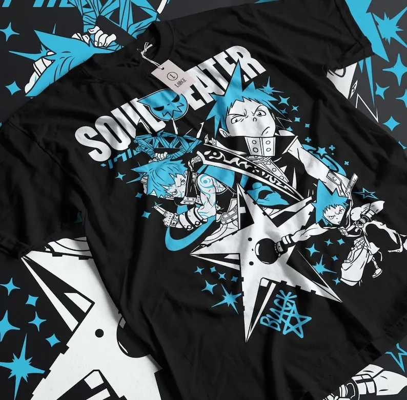

Anime retro T-shirt, 100% cotton, all sizes for men and women Comic lovers