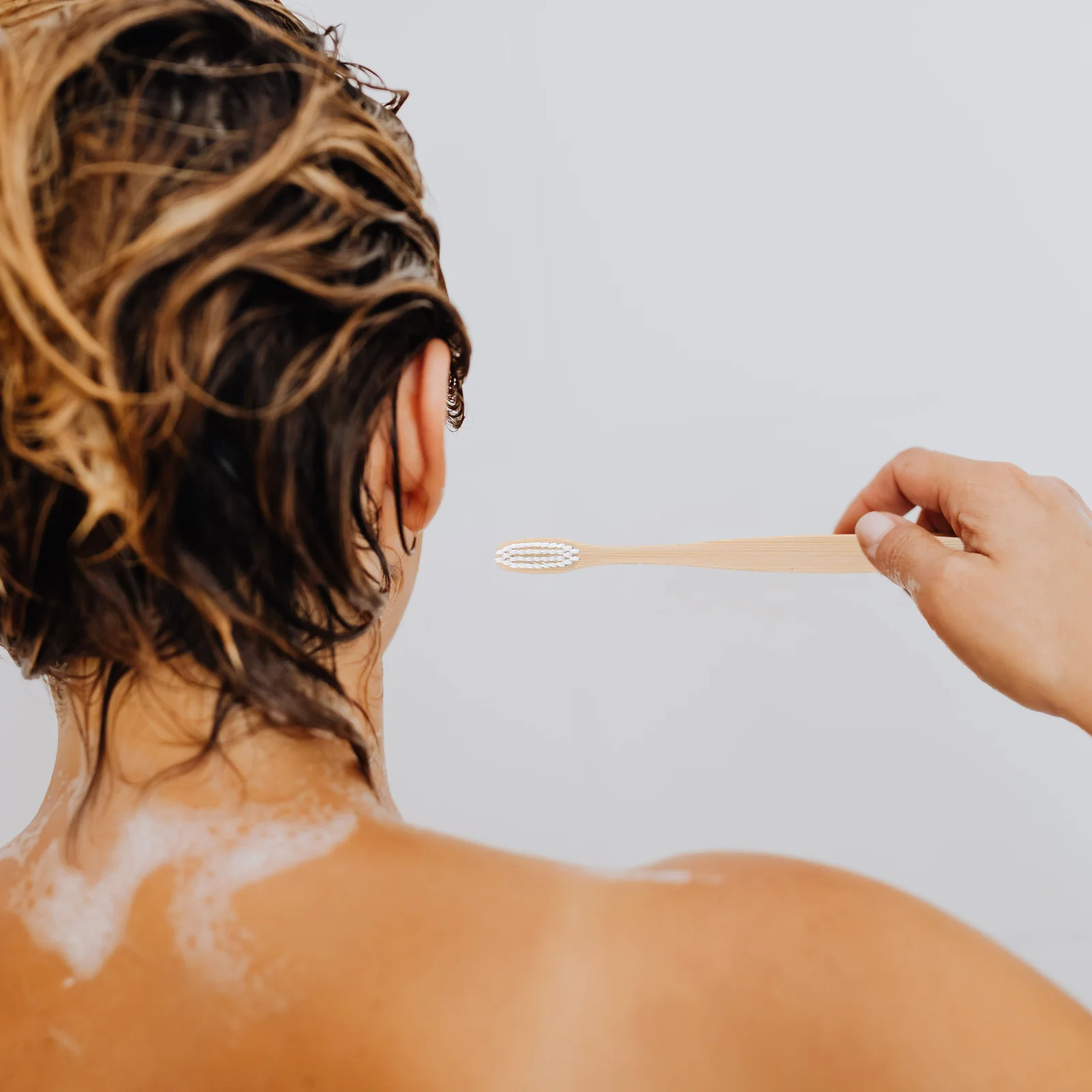 

24pcs Bamboo Toothbrush Extra Soft Bristles Lightweight Portable Travel Toothbrush For Home Hotel Camping Use - Adult Teeth