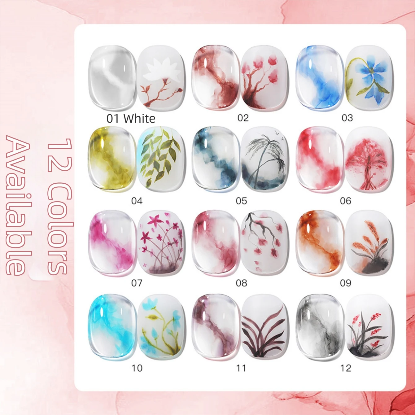 Resin Art Online - MIANEL 2026 Nail art gradient liquid