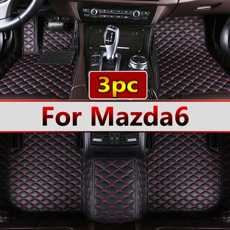 Car Floor Mats For Mazda6 Mazda 6 Atenza GH 2007~2011 Anti-dirt Pads Car Mats  Waterproof Floor Mats Rug Car Accessories