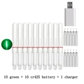 green and 1 usb
