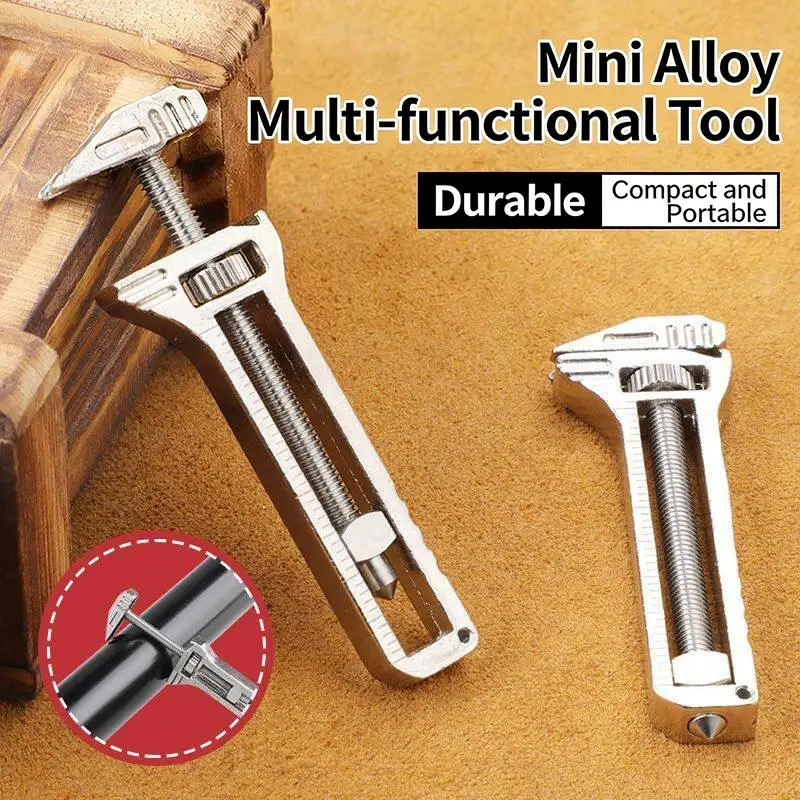 EDC Multi Tool Compact 15 in 1 Pocket Screwdriver Set Durable Stainless Steel for Camping Hiking Outdoor Survival Toolkit