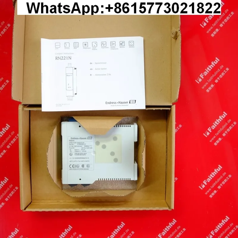 

E + H RN221N-B1 Endershaus new safety barrier module ENDRESS HAUSER