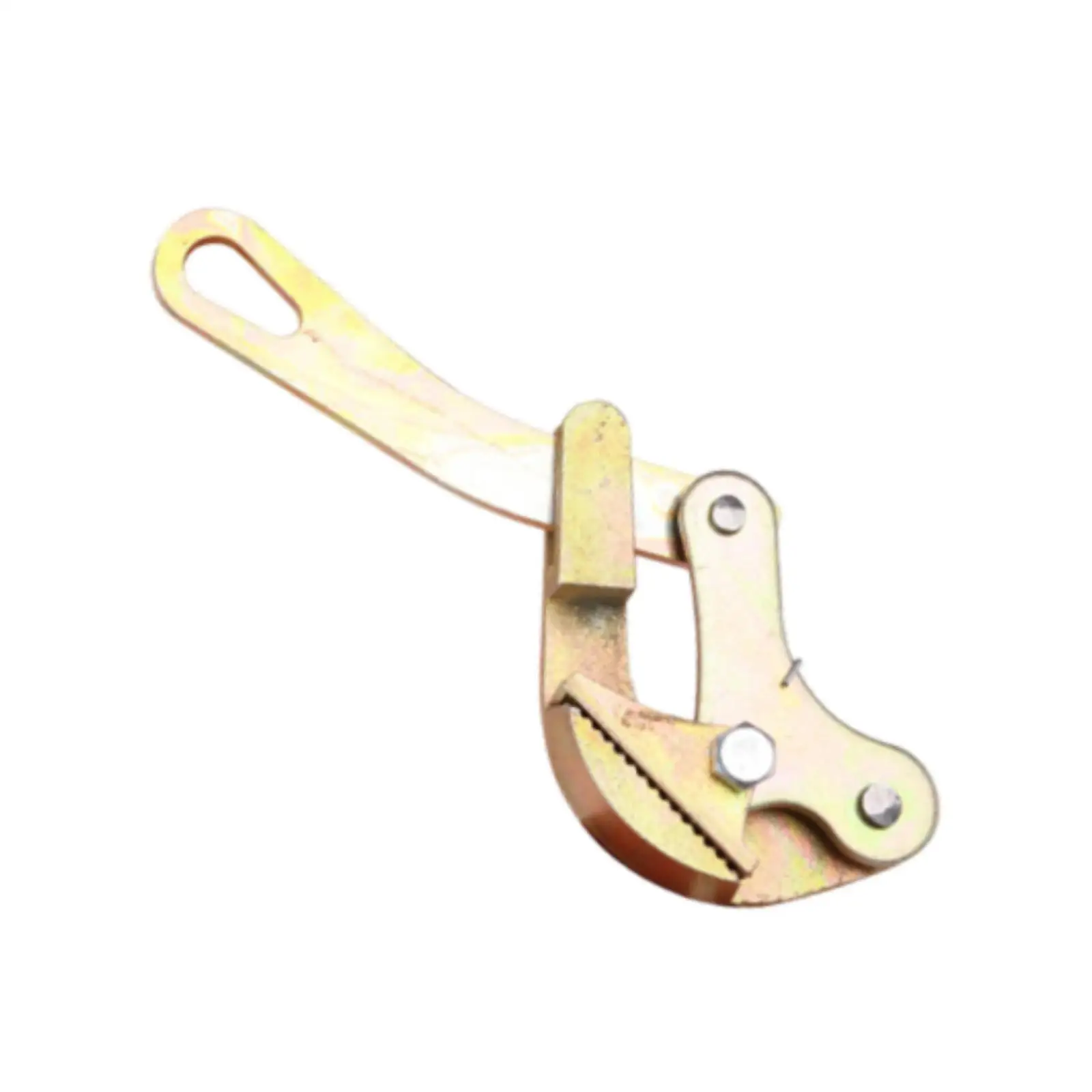 Steel Cable Pulling Tool Easy to Use High Strength Lightweight Rope Jaw Puller for Dock Cable Agriculture Barbwire Zip Line