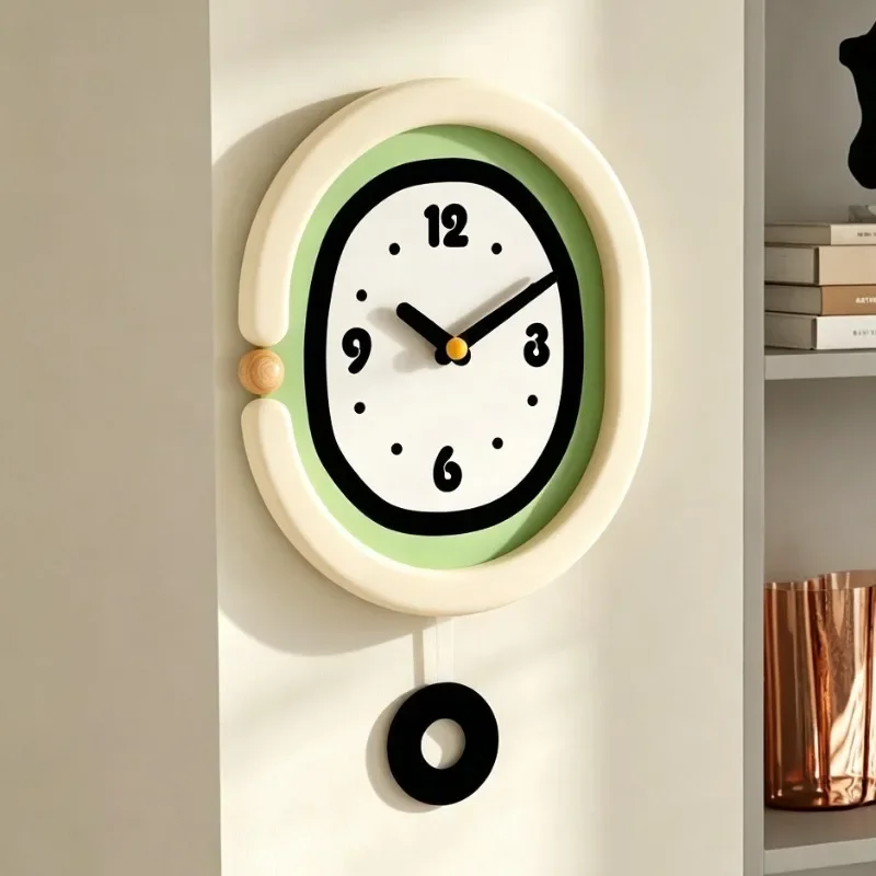 Cute Wall Clock Children Home Decor Walls Clocks Bedroom Wall Decoration Unique Clocks Modern Creative Aesthetic Walls Clock